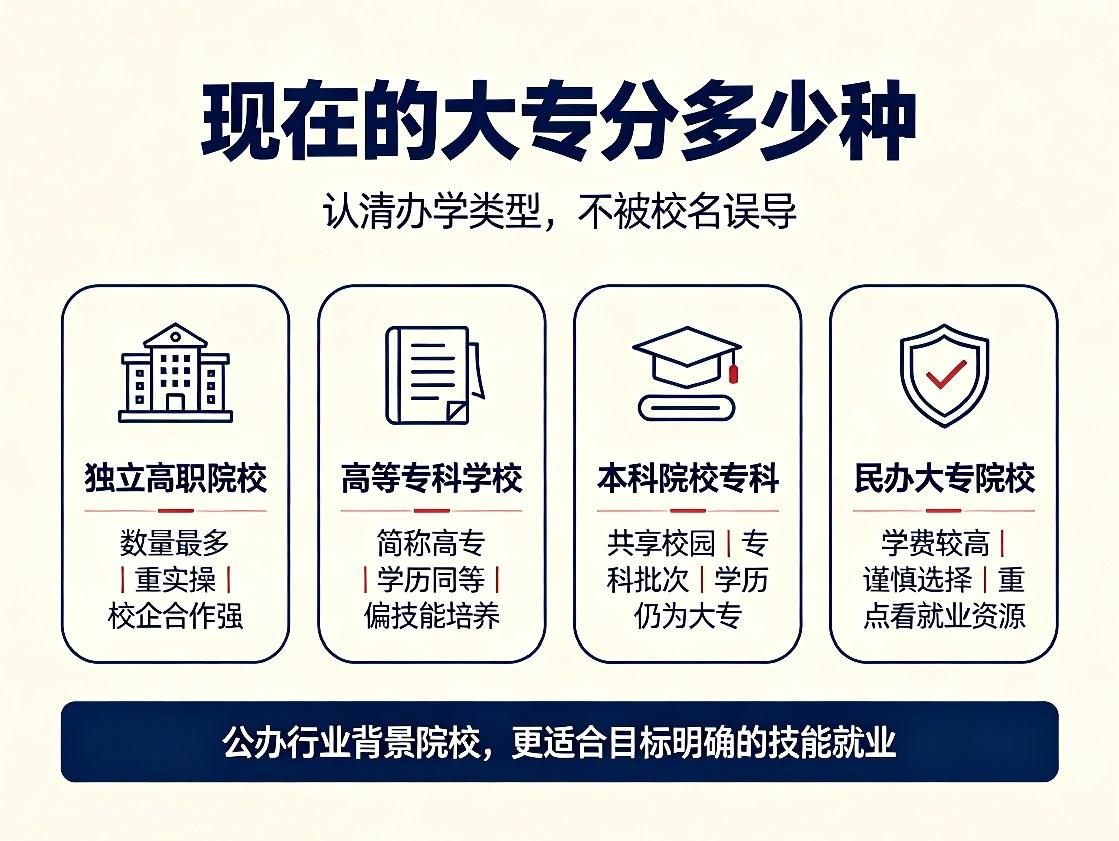 大专院校分多少种，陕西考生如何选择大专院校